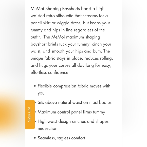 *2 for 1* MeMoi SLIMME HIGH-WAISTED SHAPING BOYSHORTS - Brown and Black, Medium - Picture 3 of 9